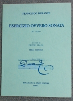 Francesco Durante Esercisio Ovvero Sonata Exercise or Sonata Francesco Durante Esercisio Ovvero Sonata Exercise or Sonata