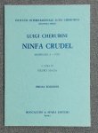 Luigi Cherubini Ninfa Crudel Madrigal 5 Voices Booklet 1979