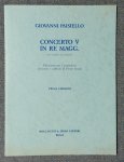 Giovanni Paisiello Concert V In Re Magg D Major Pietro Spada