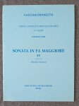Gaetano Donizetti Sonata In F Major No 2 - Piano 4 Hands