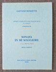 Gaetano Donizetti Sonata E Major BS1039 Boccaccini & Spada