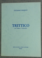 Luciano Chailly Trittico Violin And ,Cello Boccaccini And Spada Luciano Chailly Trittico Violin And ,Cello Boccaccini And Spada