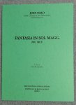 John Field Fantasy In Sol Magg. G Major (We Met) Fasc XVI