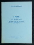 Franco Mannino Seven Pezzi (Pieces) For Violin Solo