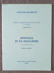 Gaetano Donizetti Symphony In Fa Magg F Major