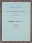 Gaetano Donizetti Sonata A 4 Sanfe Piano 4 Hands. Pietro Spada