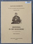 Gaetano Donizetti Sinfonia In Do Maggiore Fascicolo 14 1983