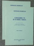 Giovanni Paisiello Concerto 6 Si Bem Magg (B Flat Major)